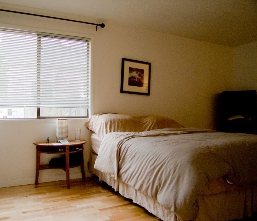 East  Bedroom 2124 NW Hoyt 2 BR Apartment - NW Portland Rental