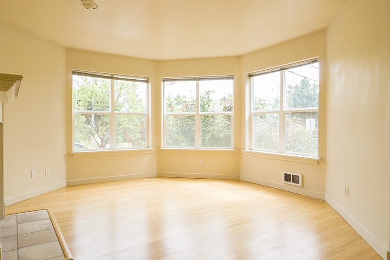 Living Room 110 SW Whitaker,Apartment, SW Portland, OR For Rent